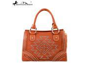 MW177 8278 Montana West Southwestern Collection Satchel Brown