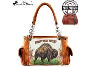 MW275G 8085 Montana West Concealed Handgun Collection Handbag Brown