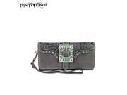 TR30 W002 Montana West Buckle Collection Wallet Grey