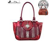 MW223G 8250 Montana West Bling Bling Collection Concealed Handgun Handbag Red