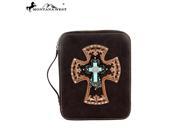 DC001 OT Montana West Spiritual Collection Bible Cover Coffee