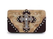 RM 3356 Cross Embroidery Wallet