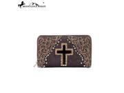 MW166 W003 Montana West Western Spritual Collection Wallet Coffee