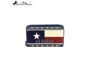 MW219 W003 Montana West Texas Pride Collection Wallet Navy