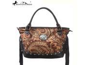 MW109 8321 Western Aztec Collection Handbag Brown