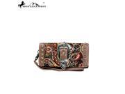 MW116 W002 Western Buckle Collection Wallet Brown