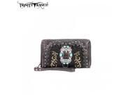 TR02 W003 Montana West Trinity Ranch Buckle Collection Wallet