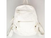 8022 Stone Washed Leather Mini Backpack