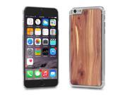 Cover Up WoodBack Real Wood Clear Case for iPhone 6 Plus Cedar