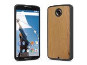 Cover Up WoodBack Real Wood Snap Case for Google Nexus 6 Cherry