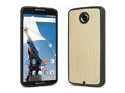 Cover Up WoodBack Real Wood Snap Case for Google Nexus 6 Maple