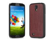 Cover Up WoodBack Real Wood Snap Case for Samsung Galaxy S4 Purpleheart