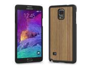 Cover Up WoodBack Real Wood Snap Case for Samsung Galaxy Note 4 Walnut