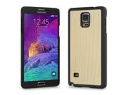 Cover Up WoodBack Real Wood Snap Case for Samsung Galaxy Note 4 Maple