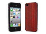 Cover Up WoodBack Real Wood Skin for iPhone 4 4s Padauk