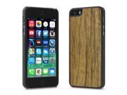 Cover Up WoodBack Real Wood Matte Black Case for iPhone 5 5s Black Limba