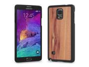 Cover Up WoodBack Real Wood Snap Case for Samsung Galaxy Note 4 Cedar