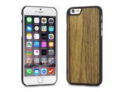 Cover Up WoodBack Real Wood Matte Black Case for iPhone 6 Black Limba