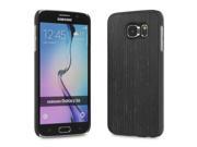 Cover Up WoodBack Real Wood Snap Case for Samsung Galaxy S6 Blackened Ash