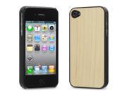Cover Up WoodBack Real Wood Snap Case for iPhone 4 4s Maple