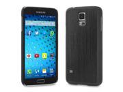 Cover Up WoodBack Real Wood Snap Case for Samsung Galaxy S5 Blackened Ash