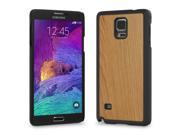 Cover Up WoodBack Real Wood Snap Case for Samsung Galaxy Note 4 Cherry