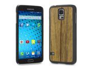 Cover Up WoodBack Real Wood Snap Case for Samsung Galaxy S5 Black Limba