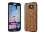 Cover Up WoodBack Real Wood Snap Case for Samsung Galaxy S6 Mahogany