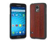 Cover Up WoodBack Real Wood Snap Case for Samsung Galaxy S5 Padauk