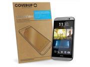 Cover Up UltraView Crystal Clear Invisible Screen Protector for HTC One M8 Pack of 2