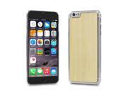 Cover Up WoodBack Real Wood Clear Case for iPhone 6 Plus Bamboo