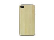 Cover Up WoodBack Real Wood Skin for iPhone 4 4s Bamboo