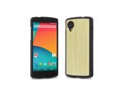 Cover Up WoodBack Real Wood Snap Case for Google Nexus 5 Bamboo