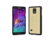 Cover Up WoodBack Real Wood Snap Case for Samsung Galaxy Note 4 Bamboo