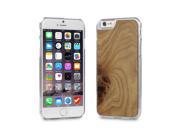 Cover Up WoodBack Real Wood Clear Case for iPhone 6 Carpathian Elm Burl