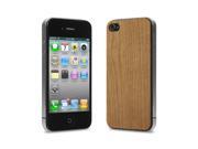 Cover Up WoodBack Real Wood Skin for iPhone 4 4s Cherry