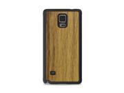 Cover Up WoodBack Real Wood Snap Case for Samsung Galaxy Note 4 Black Limba