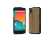 Cover Up WoodBack Real Wood Snap Case for Google Nexus 5 Walnut