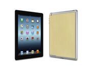Cover Up WoodBack Real Wood Skin for iPad 2 3 4 with Retina Display White Ash