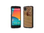 Cover Up WoodBack Real Wood Snap Case for Google Nexus 5 Carpathian Elm Burl