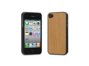 Cover Up WoodBack Real Wood Snap Case for iPhone 4 4s Cherry