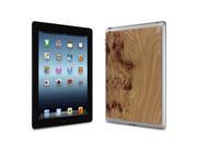 Cover Up WoodBack Real Wood Skin for iPad 2 3 4 with Retina Display Carpathian Elm Burl