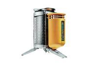 BioLite Camp Stove no gas or fuel required charge devices while cooking