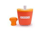 Zoku Quick Pop Orange Single Ice Lolly maker Easy quick to make fun ice pops
