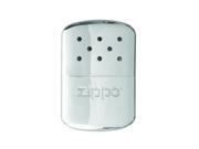 Genuine ZIPPO handwarmer Chrome 12 hour burn time sleek pocket hand warmer