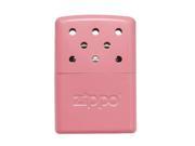 Genuine ZIPPO handwarmer Pink 6 hour burn time sleek pocket hand warmer