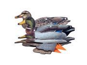FUD Mallard Duck 3D photo real floating wildfowl decoys pack of 6