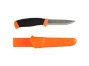 Mora Companion 860 Orange Stainless Steel Bushcraft knife Made in Sweden