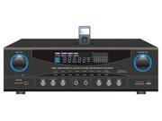 Pyle home(r) pt4601aiu 500-watt stereo receiver with ipod(r) dock