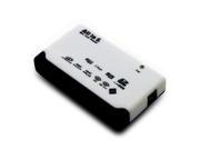 Ext 103C W External Card Reader With Micro Sd Card Slot White